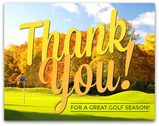 thank you sunnybrae golf