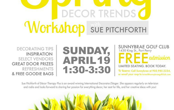 Spring Decor Trends Workshop