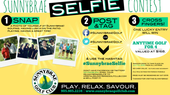 Sunnybrae Selfie Contest