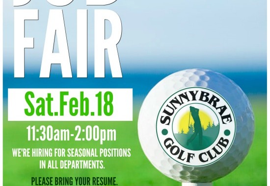 Sunnybrae Golf Club 2017 Job Fair Port Perry